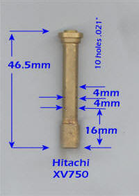 Mikuni Emulsion Tube Chart